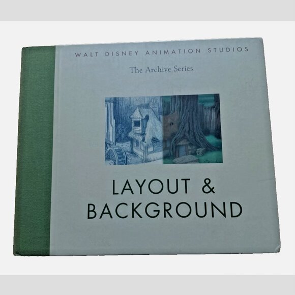 Walt Disney Animation Studios Archive Series #4: Layout & Background HC Art Book - Picture 1 of 9